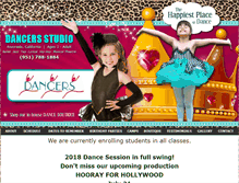 Tablet Screenshot of dancerstudio.net